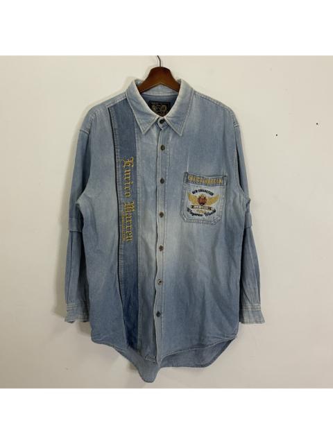 Other Designers Vintage - Vintage Enrico Warren Button Ups Shirt
