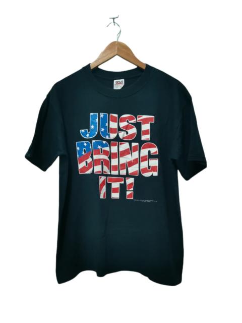 Other Designers Vintage - Vintage The Rock WWE WWF Tee Just Bring It! RARE