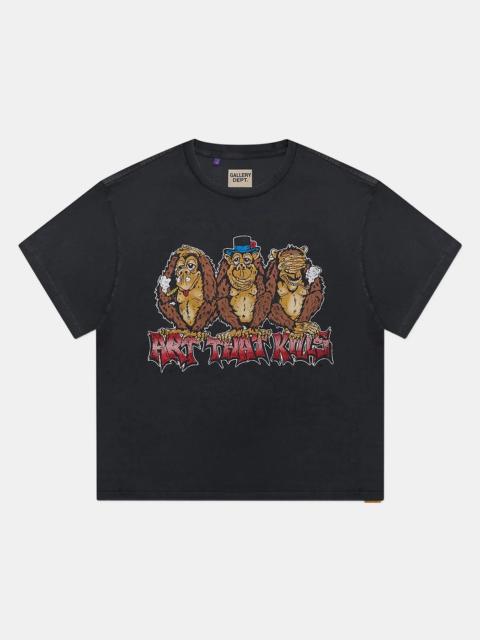 GALLERY DEPT. Vintage Black See No Evil Tee