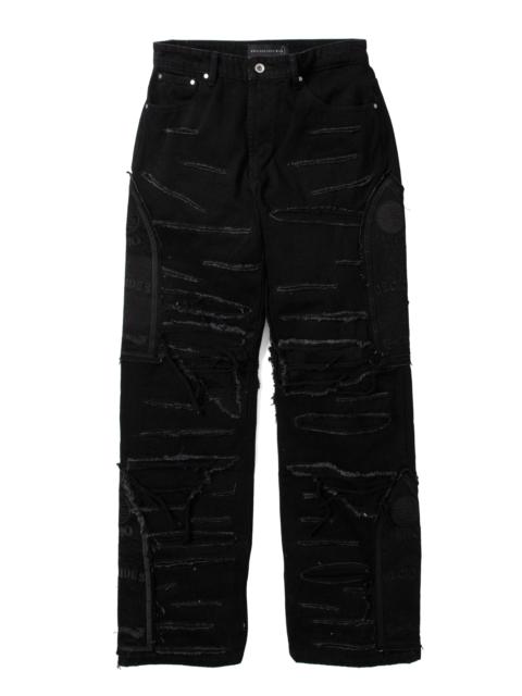 WHO DECIDES WAR ULTRA FLARE WINDOWED DENIM