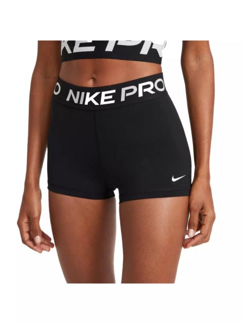 Nike Women's Pro 3" Shorts - Black