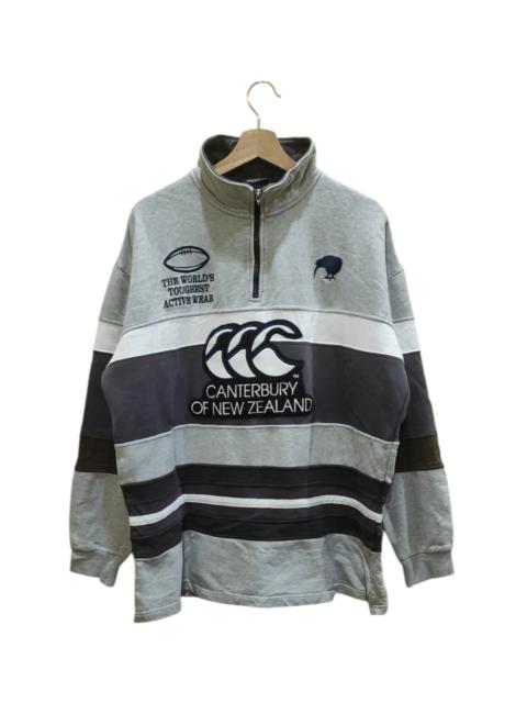 Other Designers Vintage Half Zipper Canterbury Rugby Shirt