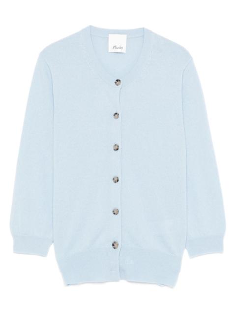 Allude buttoned cardigan