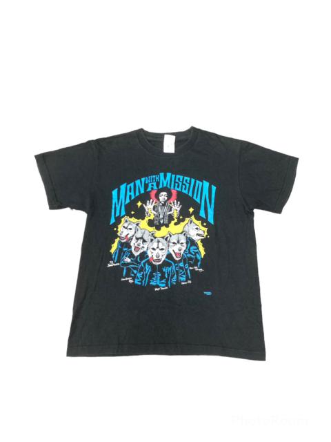 Other Designers Vintage - Man With A Mission Japanese Rock Band Tshirt