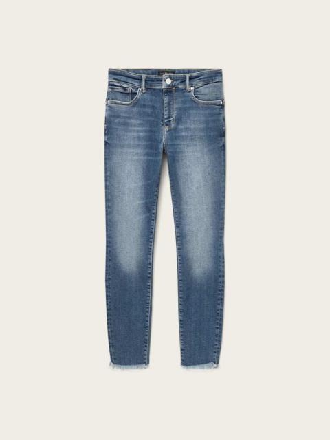 ALLSAINTS MILLER PUSH UP SKINNY FIT DENIM JEANS