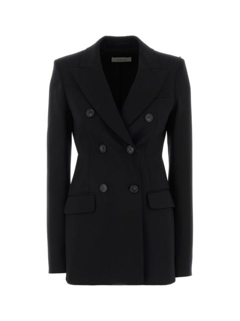 Sportmax Black stretch jersey Arco blazer