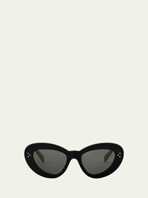 CELINE 3 Dots Cat Eye Sunglasses