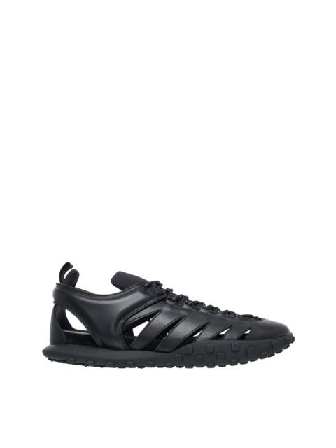 Jil Sander Sneaker Oily Calf Ripstop