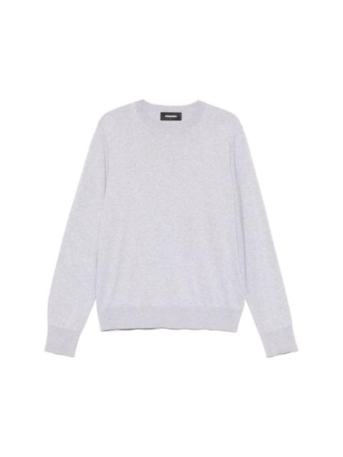 DSQUARED2 logo-appliqué sweater
