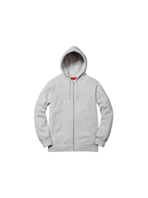 Supreme Supreme Gonz Butterfly Zip Up Sweat Grey