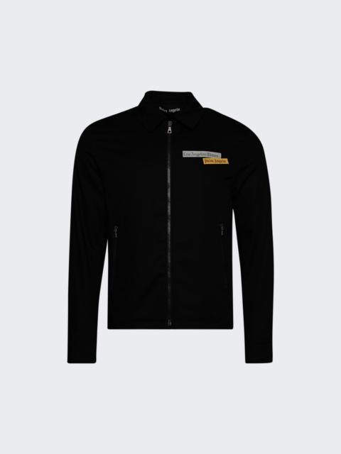 Palm Angels X La Times News Jacket Black - Off White