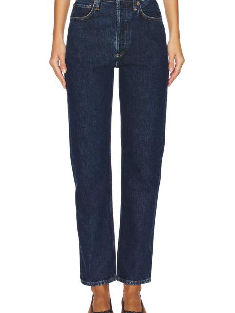 AGOLDE 90's Pinch Waist High Rise Straight Jeans