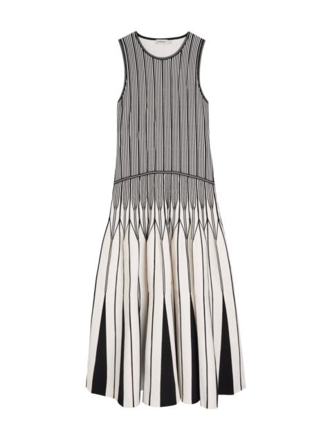 SIMKHAI Simkhai Oaklen Patterned Knit Midi Dress