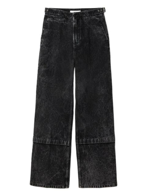 Lanvin acid-wash trousers