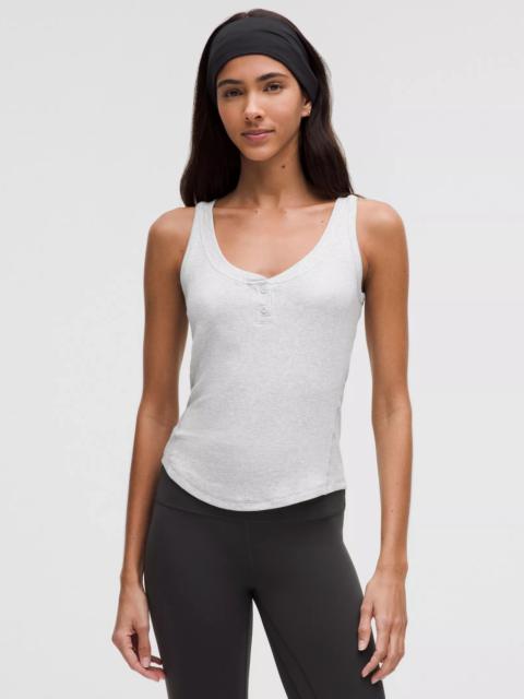 lululemon Hold Tight Henley Tank Top