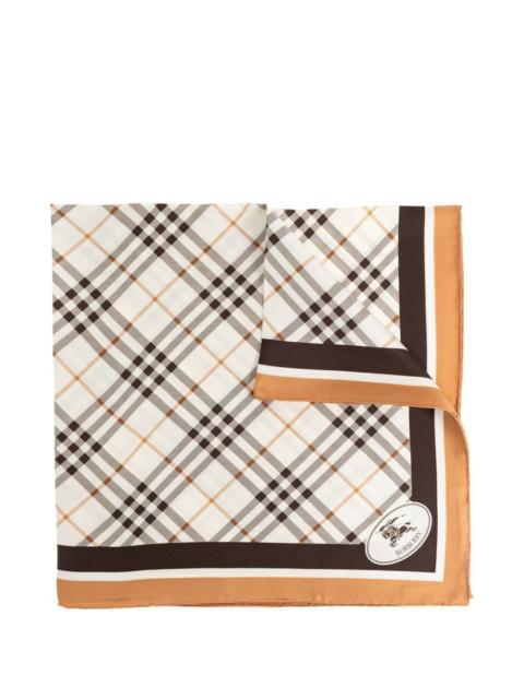 Burberry Burberry Women Check Wool Foulard