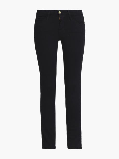 FRAME Mid-rise skinny jeans