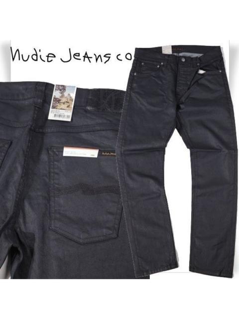 Nudie Jeans Nudie Jeans Lean Dean Back 2 Black Coated Denim W31 L32