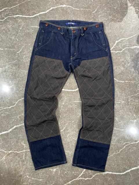 Junya Watanabe MAN CDG JUNYA WATANABE MAN DOUBLE KNEE DENIM - AD2009