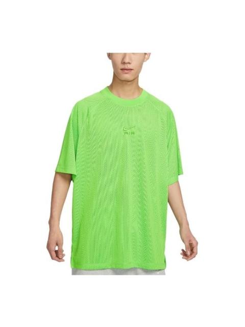 Nike Nike Air Wide Fit Short Sleeve Top 'Light Green' DX0157-313