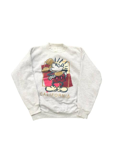 Other Designers Vintage - Vintage Disney Mickey California graphic sweatshirt