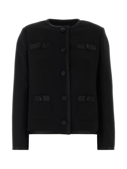 Dolce & Gabbana Black wool blend blazer