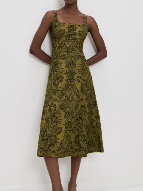 ULLA JOHNSON Natali Tank Cotton Dress