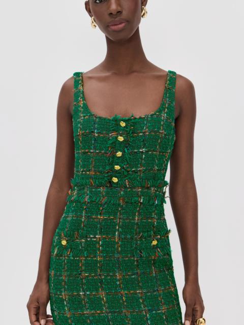 L'AGENCE Valli Square Neck Mini Dress