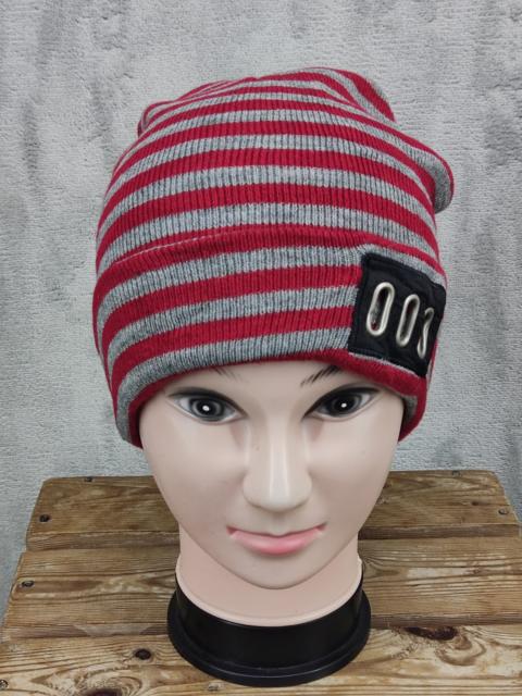 Other Designers Japanese Striped Beanie Hat Punk Grunge Fashion