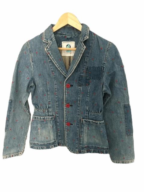 UNDERCOVER Vintage UNDERCOVER 2002 ILLUSION HAZE Patch Denim Jacket