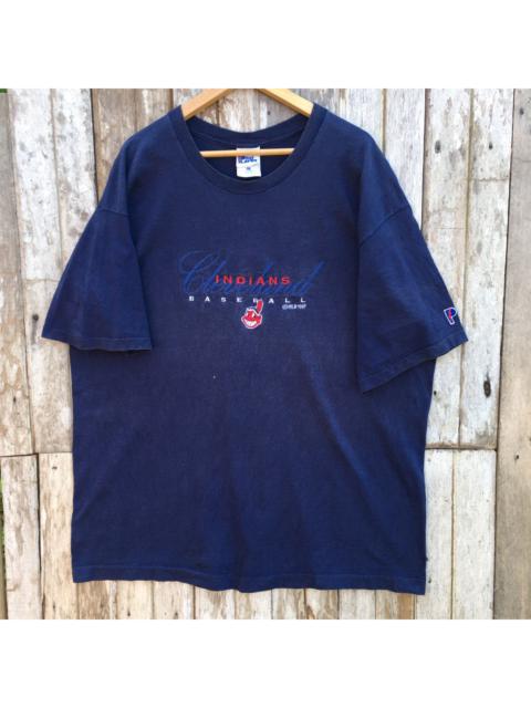 Other Designers Thrashed Faded Vintage 90s Cleveland Indians MLB Tee