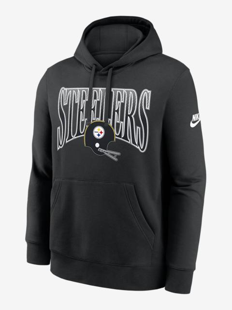Nike Pittsburgh Steelers Rewind Club Men's Nike NFL Pullover Hoodie