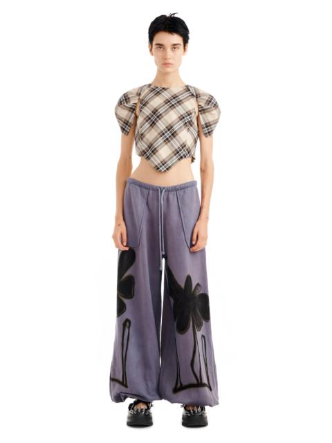 Collina Strada MIDNIGHT FLOWER POT BALLOON SWEATPANT