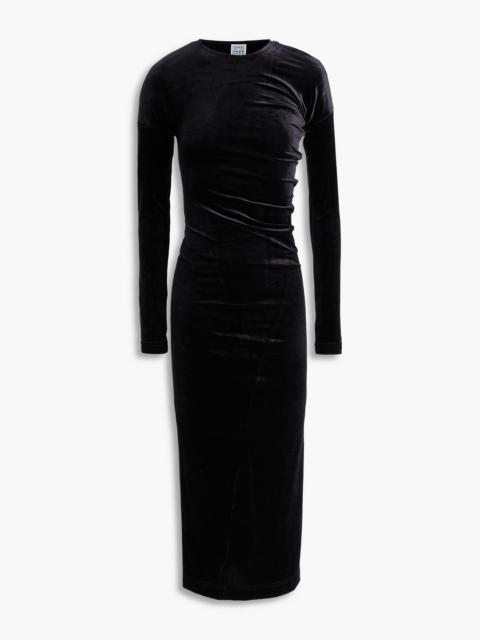 TOTEME Velvet midi dress