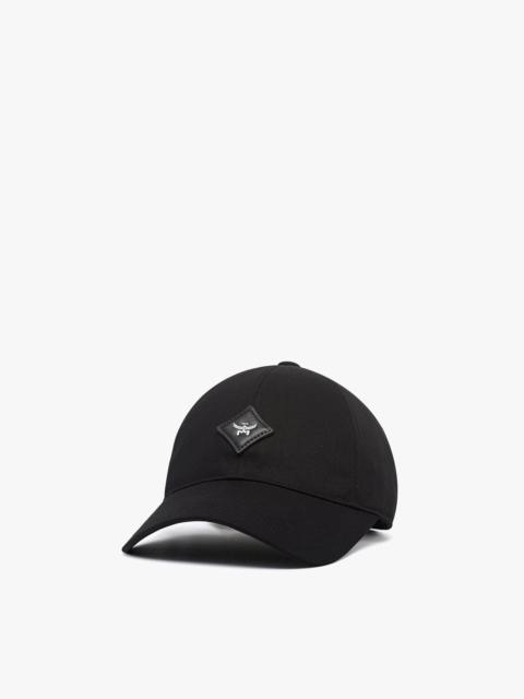 MCM Essential Diamond Cap in Cotton Twill
