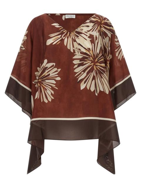 Brunello Cucinelli Brunello Cucinelli Women Silk Scarf Blouse