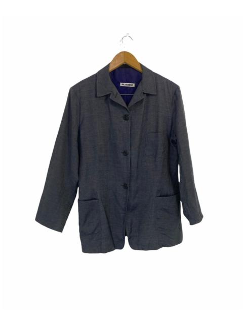Jil Sander Linen Jacket Design 4 buttons