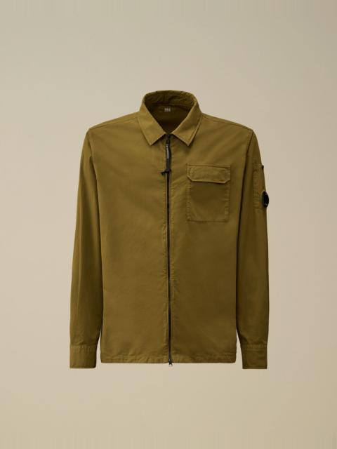 C.P. Company Organic Gabardine Zipped Overshirt