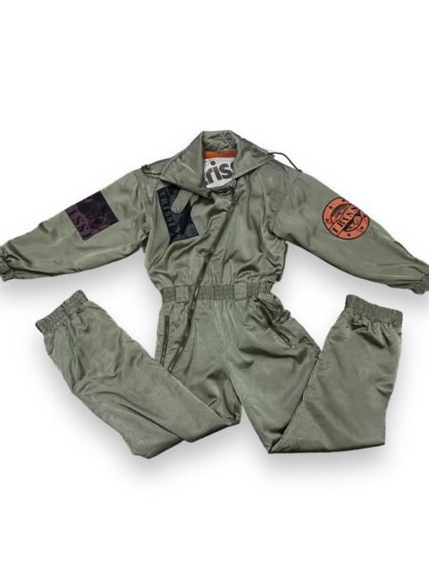Vintage - Japan Trissi Specialist Parachute Jumpsuit Overall Jacket