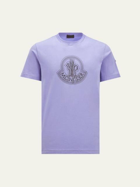 Moncler Men's Scratch Logo T-Shirt