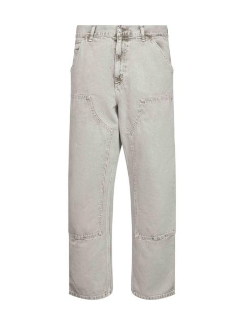 Carhartt White denim Double Knee jeans