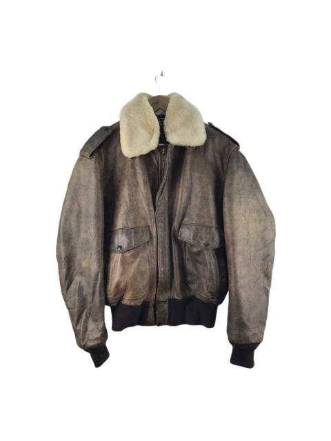Other Designers Schott NYC - Vintage Schott Bros Leather Jacket