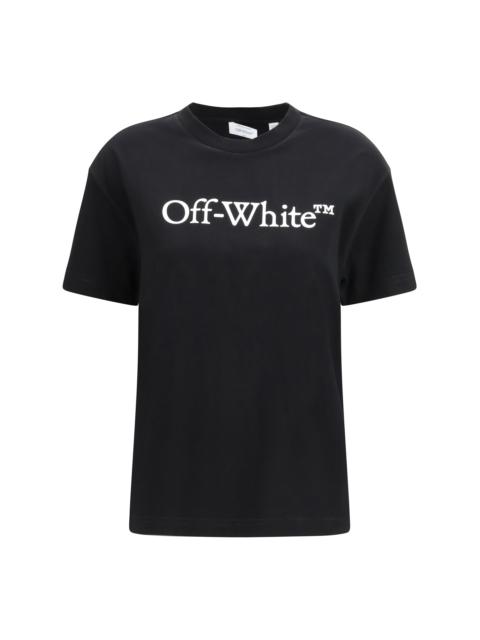 Off-White Off-White Women Big Logo Bookish T-Shirt