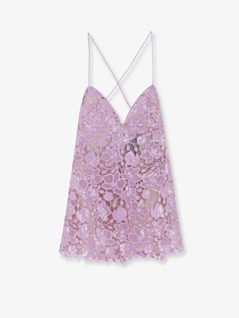 RETROFÊTE Retrofete Kamala Short Dress With All-Over Sequin Detail