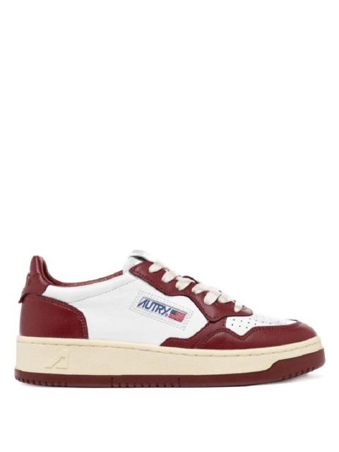 AUTRY Autry Bicolor Medalist Leather Low Sneakers