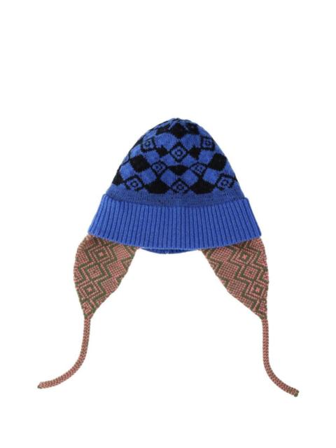 Dries Van Noten Dries Van Noten Men Marvin Jacquard Wool Beanie