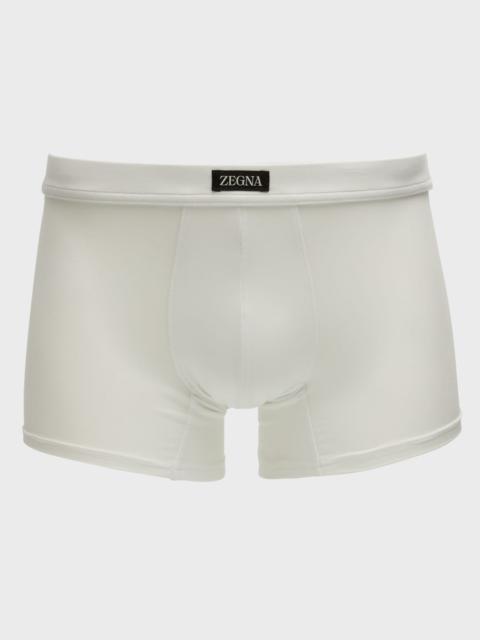 ZEGNA Men's Micromodal Boxer Trunks