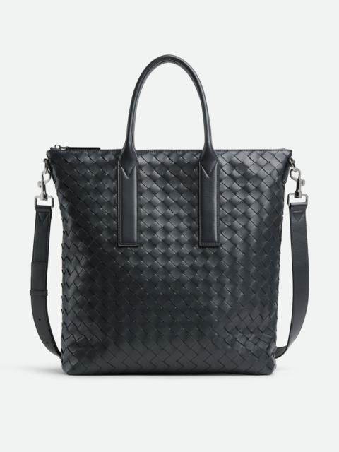 Bottega Veneta Intrecciato Zipped North-South Tote