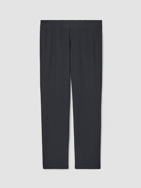 EILEEN FISHER Washable Stretch Crepe Slim Pant