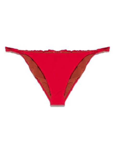 ISA BOULDER braided bikini bottoms